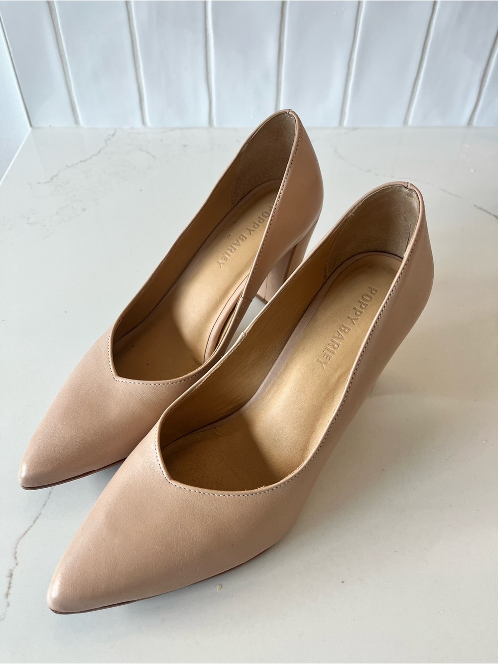 Poppy Barley Cream Pumps Size 8.5
